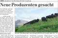 Schweizer Bauer: Neue Produzenten gesucht